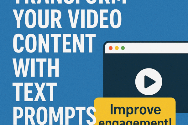 Transform Your Video Content with Text Prompts