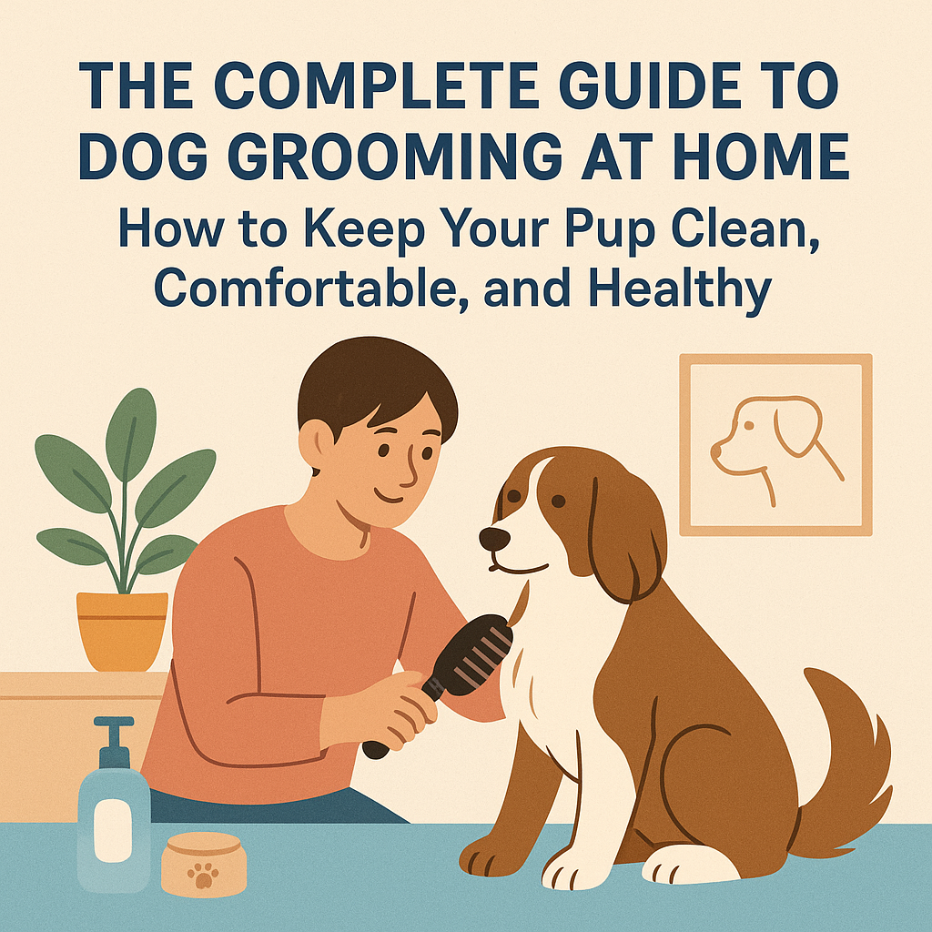 The Complete Guide to Dog Grooming at Home: How to Keep Your Pup Clean, Comfortable, and Healthy
