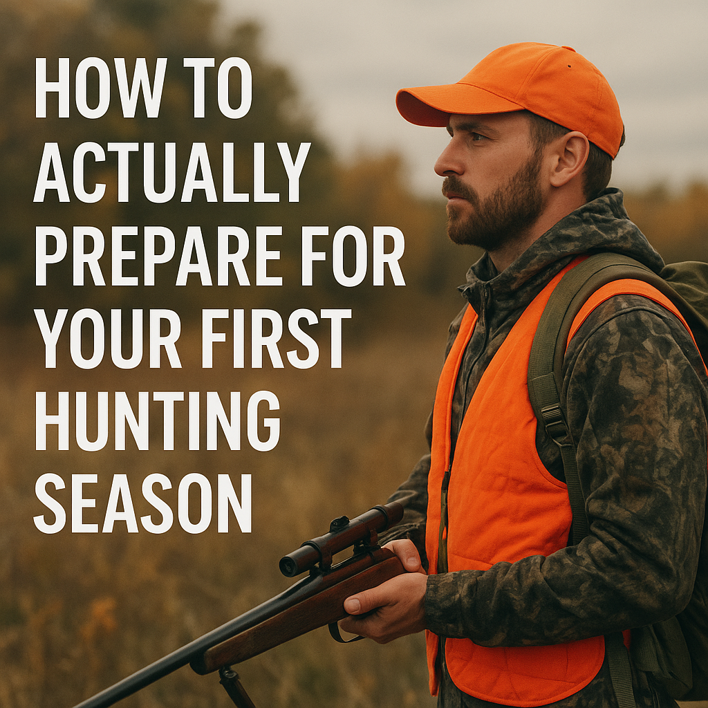 How to Actually Prepare for Your First Hunting Season