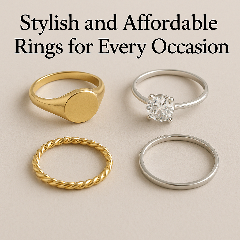 Stylish and Affordable Rings for Every Occasion