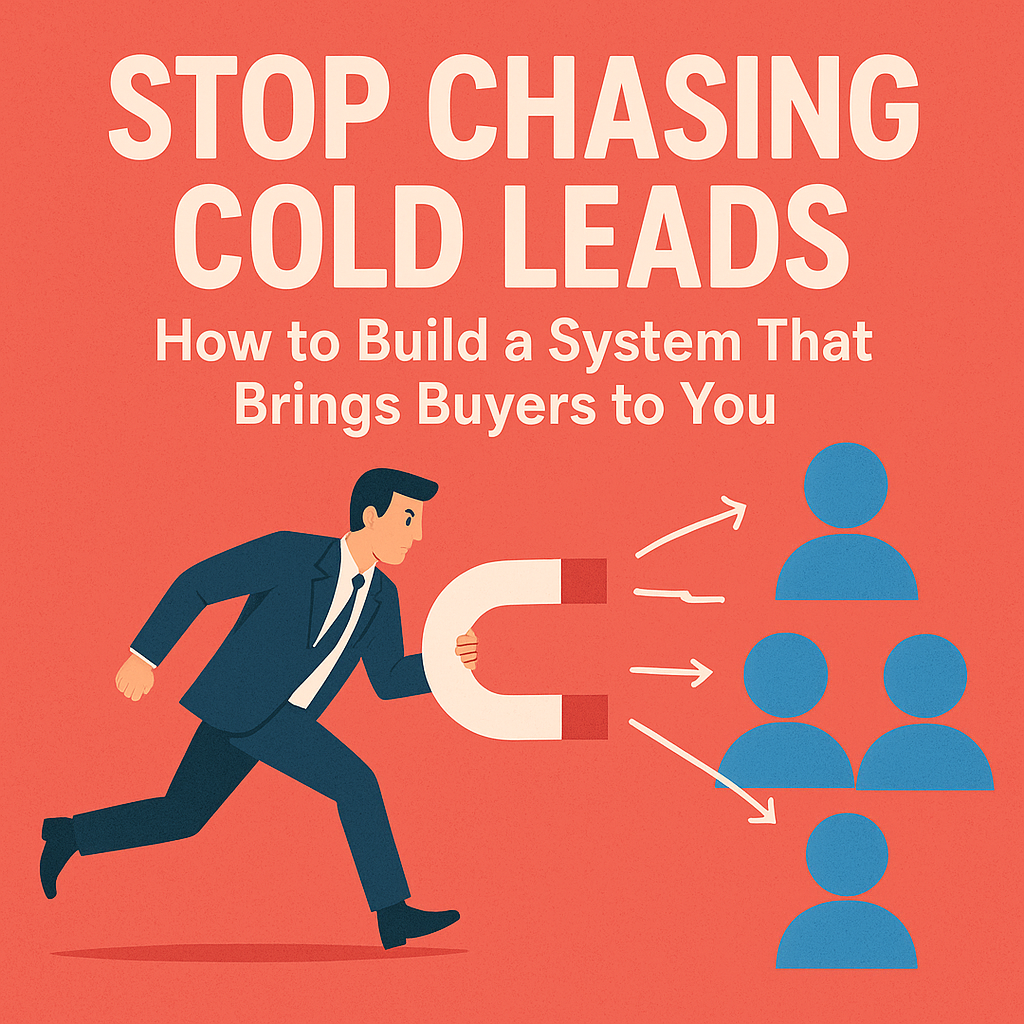 Stop Chasing Cold Leads: How to Build a System That Brings Buyers to You
