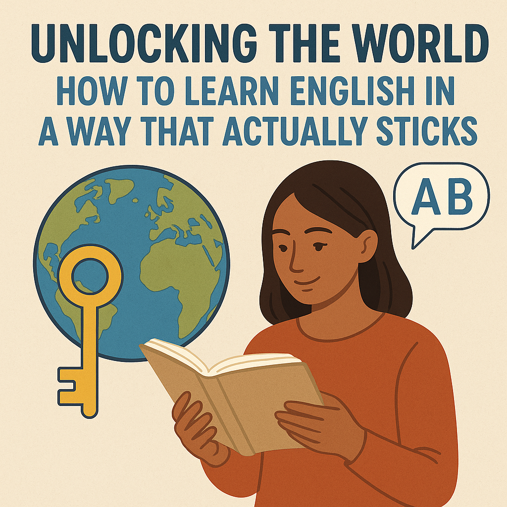 Unlocking the World: How to Learn English in a Way That Actually Sticks