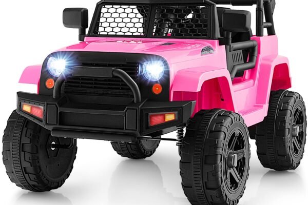 Pink Ride-On Cars Provide Joy Of Adventure For Young Girls And Help Build Their Confidence