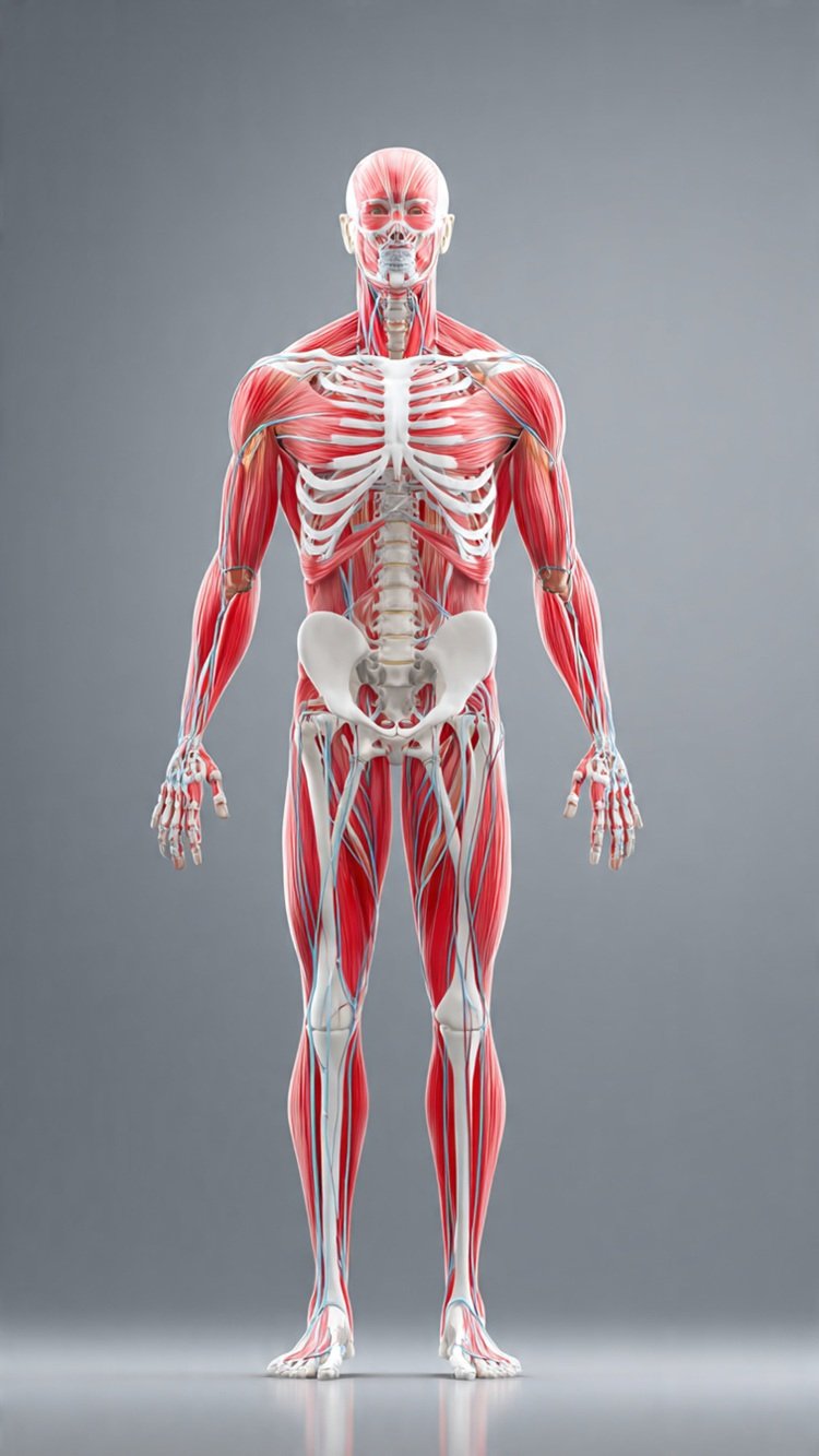 Explore how skeletal, smooth, and cardiac muscles contract and power movement, posture, and vital body functions.