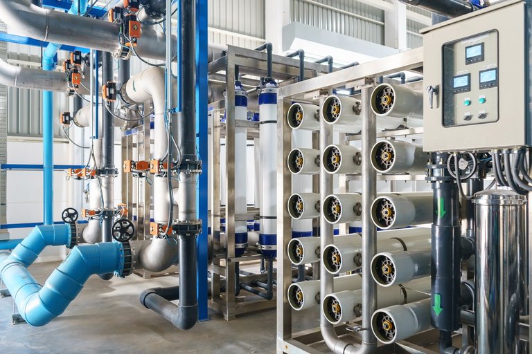 Industrial water filtration system used in New Zealand operations