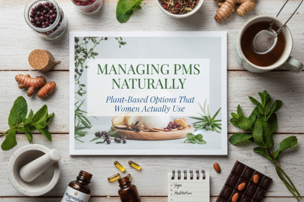 Managing PMS Naturally: Plant-Based Options That Women Actually Use