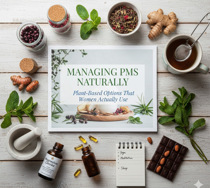 Managing PMS Naturally: Plant-Based Options That Women Actually Use