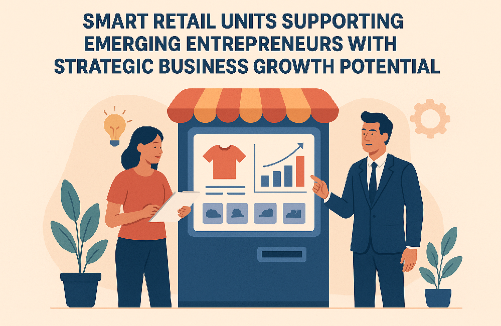 Smart Retail Units Supporting Emerging Entrepreneurs