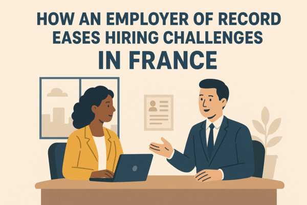 How an Employer of Record Eases Hiring Challenges in France