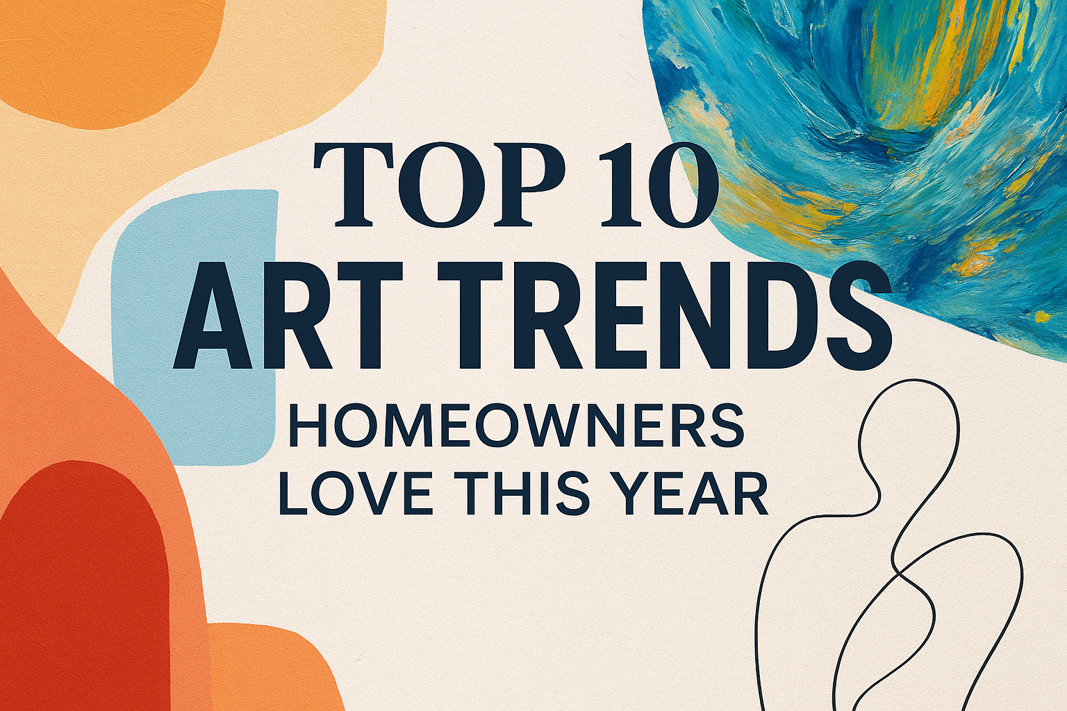 Top 10 Art Trends Homeowners Love This Year