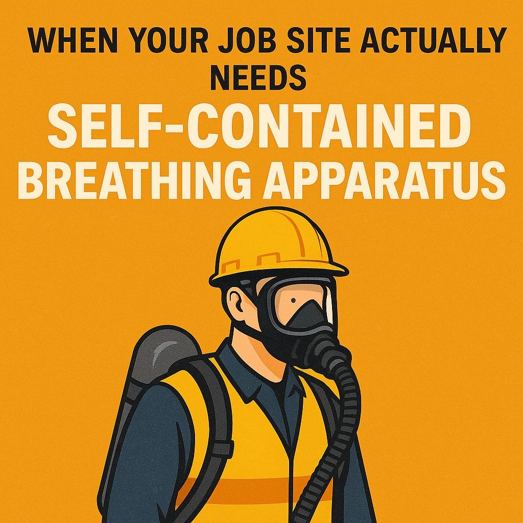 When Your Job Site Actually Needs Self-Contained Breathing Apparatus