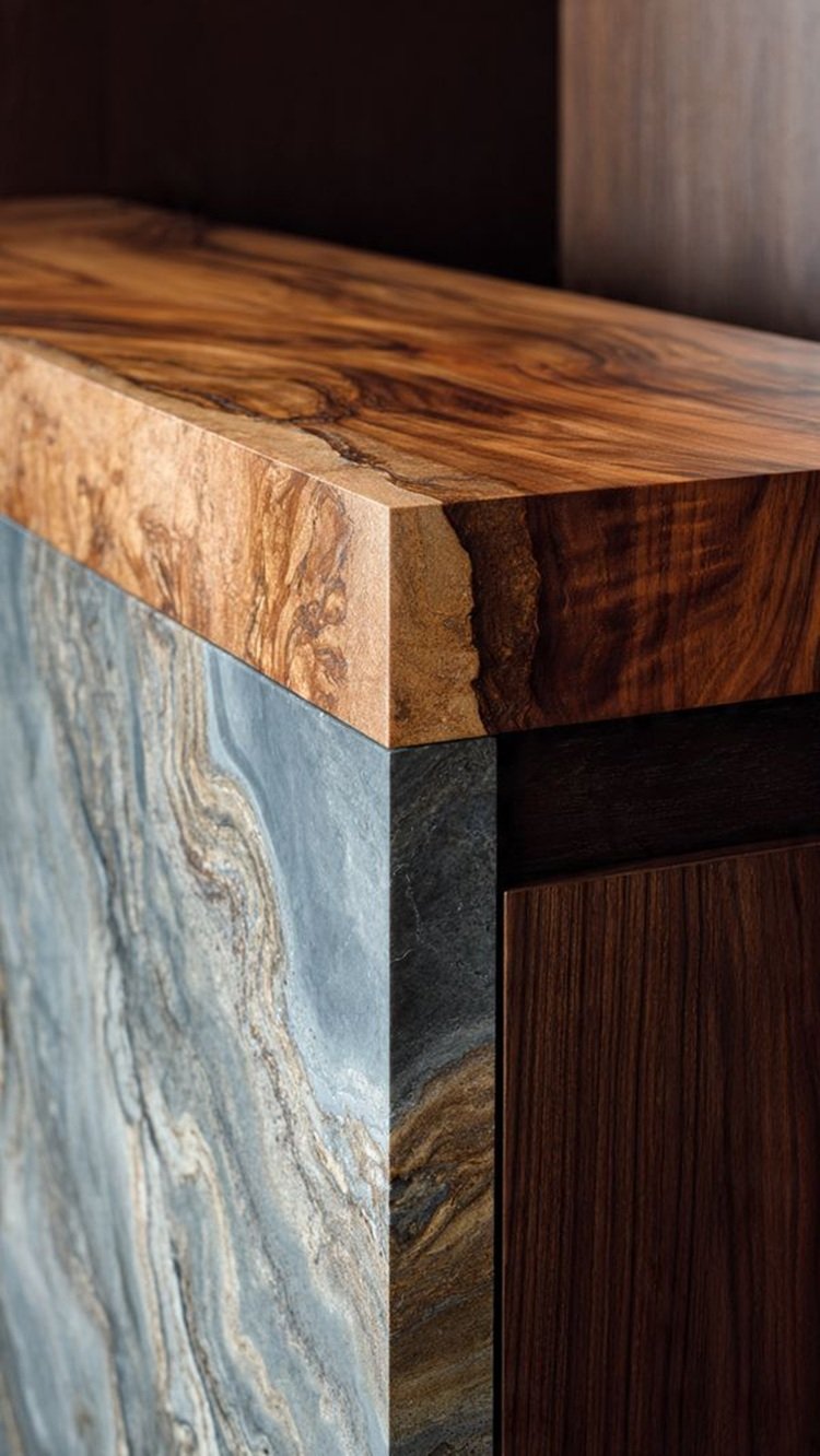 An in-depth look at how wood and stone furniture define luxury, longevity, and elegance in modern interior spaces.