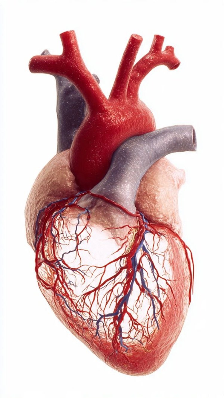 illustration of the cardiovascular system