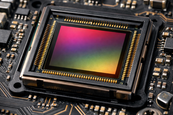 Image sensor chip used in modern imaging systems for digital cameras and electronic devices
