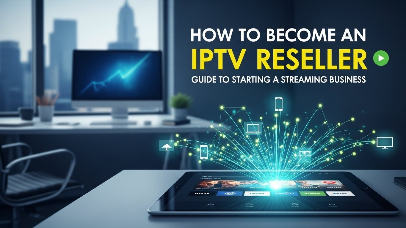 How to Become an IPTV Reseller:Guide to Starting a Streaming Business 