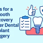 6 Tips For A Smooth Recovery After Dental Implant Surgery