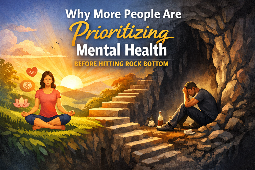 Prioritizing Mental Health Before Hitting Rock Bottom