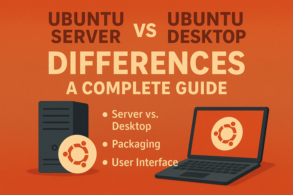 Ubuntu Server vs Ubuntu Desktop Differences