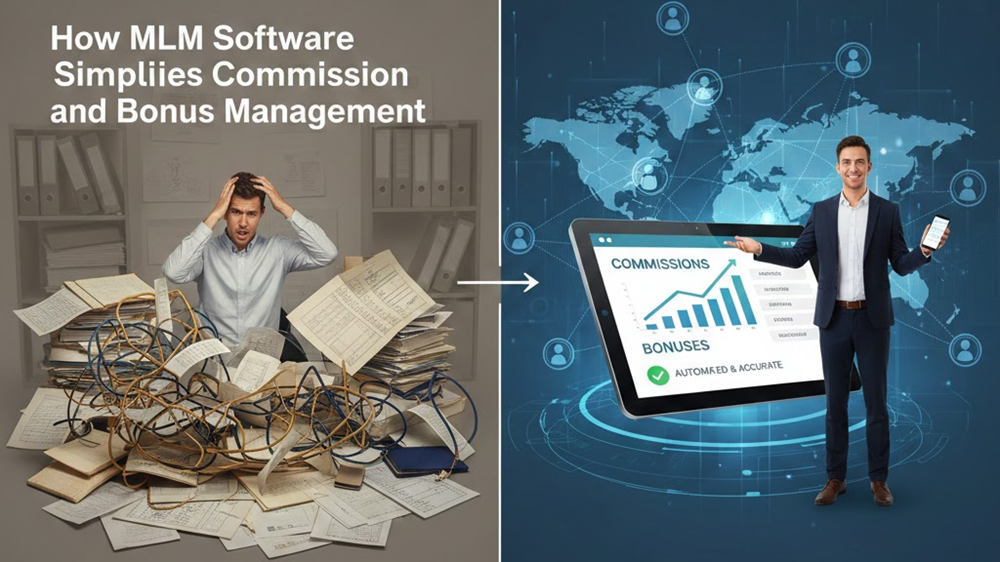 How MLM Software Simplifies Commission