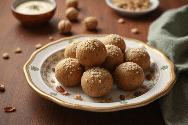 Whole Wheat Atta Ladoo Recipe