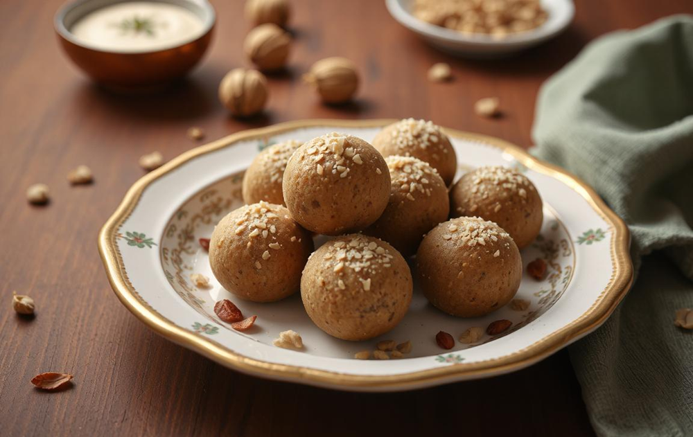 Whole Wheat Atta Ladoo Recipe