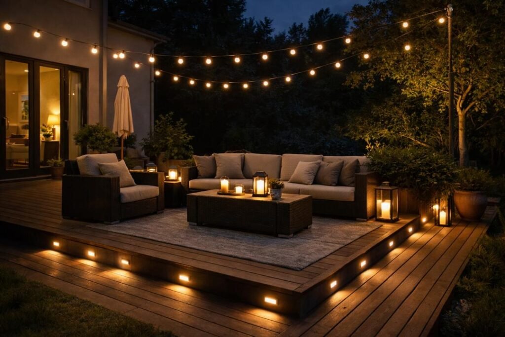 LED lighting for home improving outdoor safety and aesthetic appeal