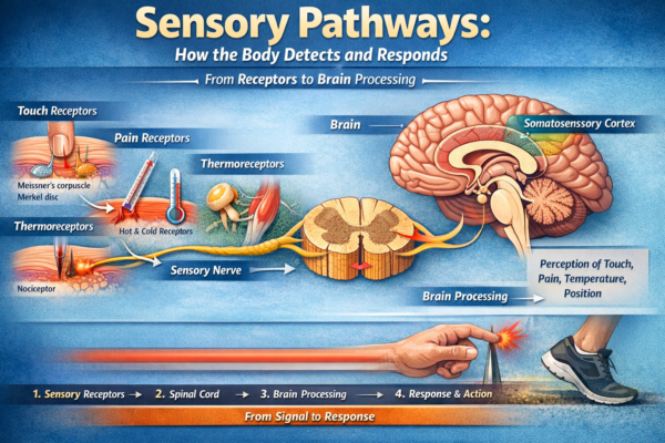 Sensory pathways and body response