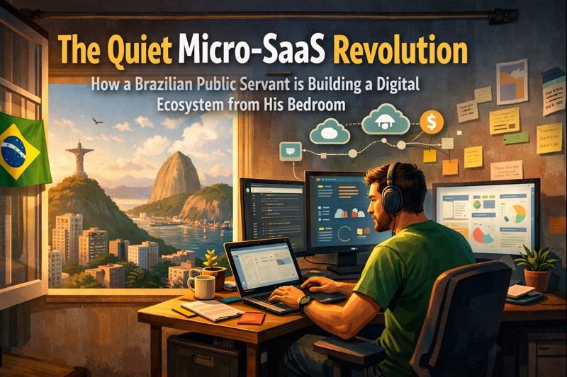 The Quiet Micro-SaaS Revolution: How a Brazilian Public Servant is Building a Digital Ecosystem from His Bedroom