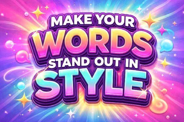Text to Font: Make Your Words Stand Out in Style