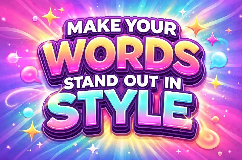 Text to Font: Make Your Words Stand Out in Style