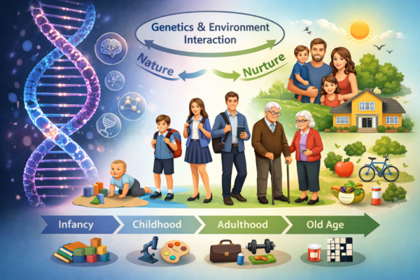 Genetics and environment shaping life Genetics and environment shaping life