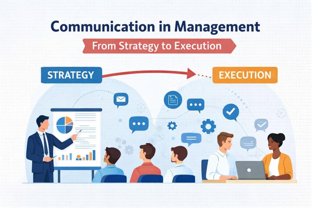 Communication in management connecting strategy and execution through effective leadership