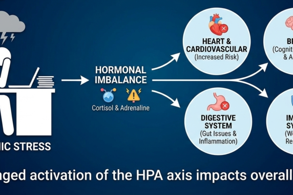Chronic Stress and Its Silent Impact on Heart, Brain, and Hormones