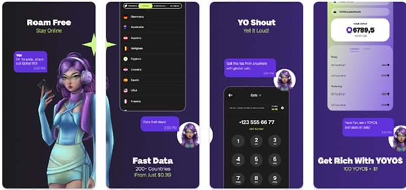 "YOYO" tokens for Integrated entertainment