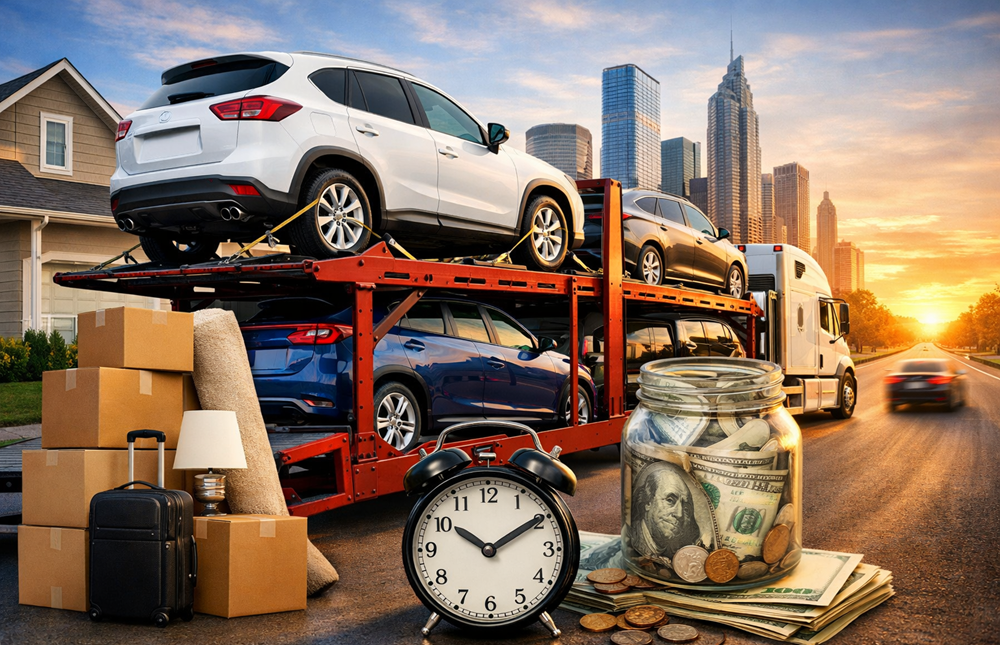 How Auto Shipping Helps You Save Time and Money When Moving