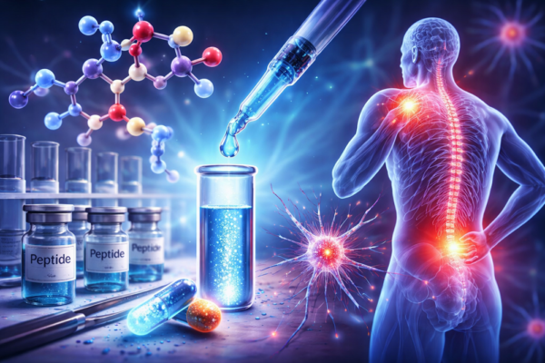 Research Peptides and Pain: A Speculative Exploration