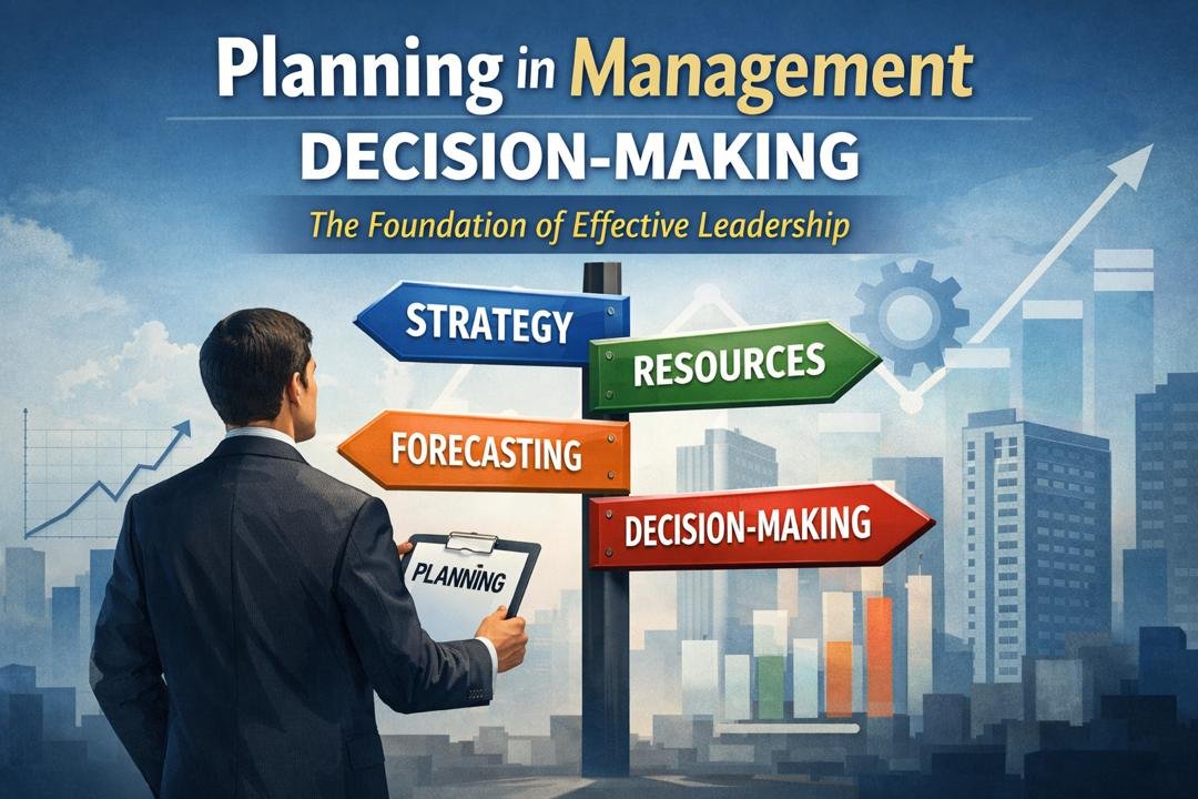 planning in management decision-making as the foundation of effective leadership