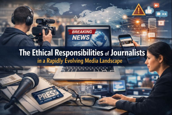 Image representing the Ethical Responsibilities of Journalists in media Landscape