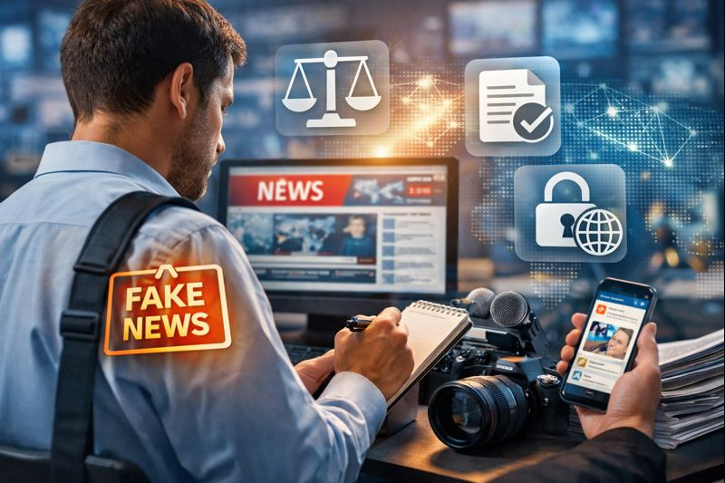 Ethical responsibilities of journalists in modern newsroom and online platforms