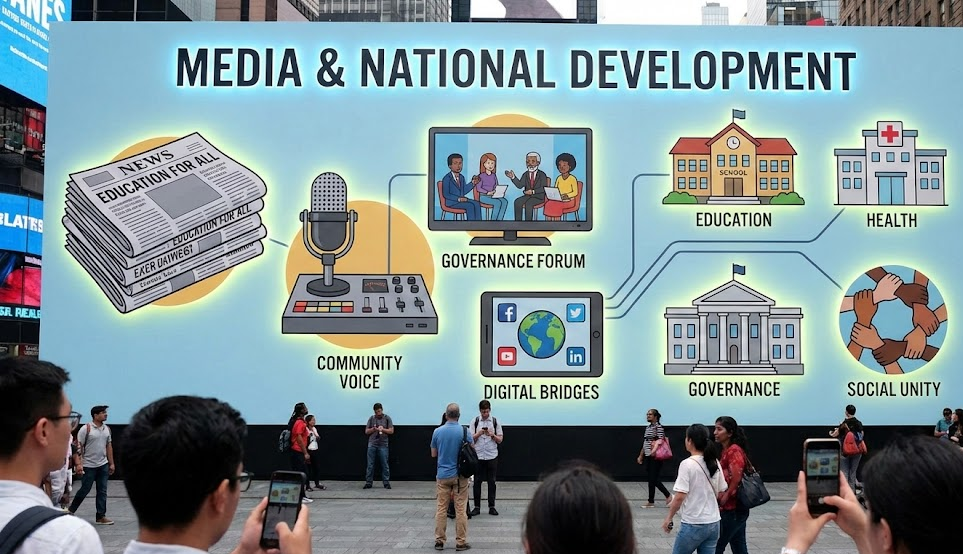 Role of mass media in social and national development