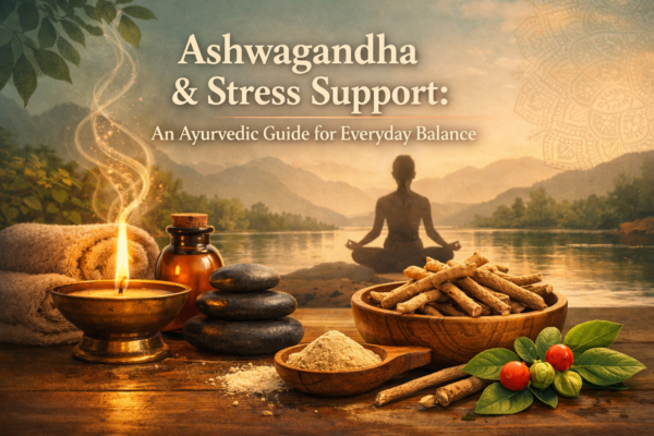 Ashwagandha and Stress Support: An Ayurvedic Guide for Everyday Balance