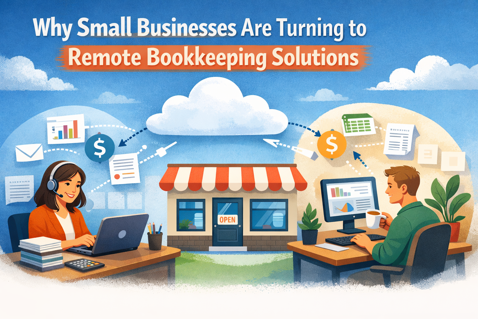 Why Small Businesses Are Turning to Remote Bookkeeping Solutions