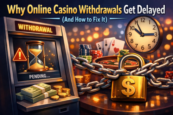 Why Online Casino Withdrawals Get Delayed (And How to Fix It)