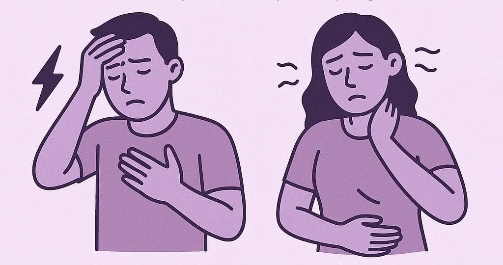 harmful long-term stress impacting the human body