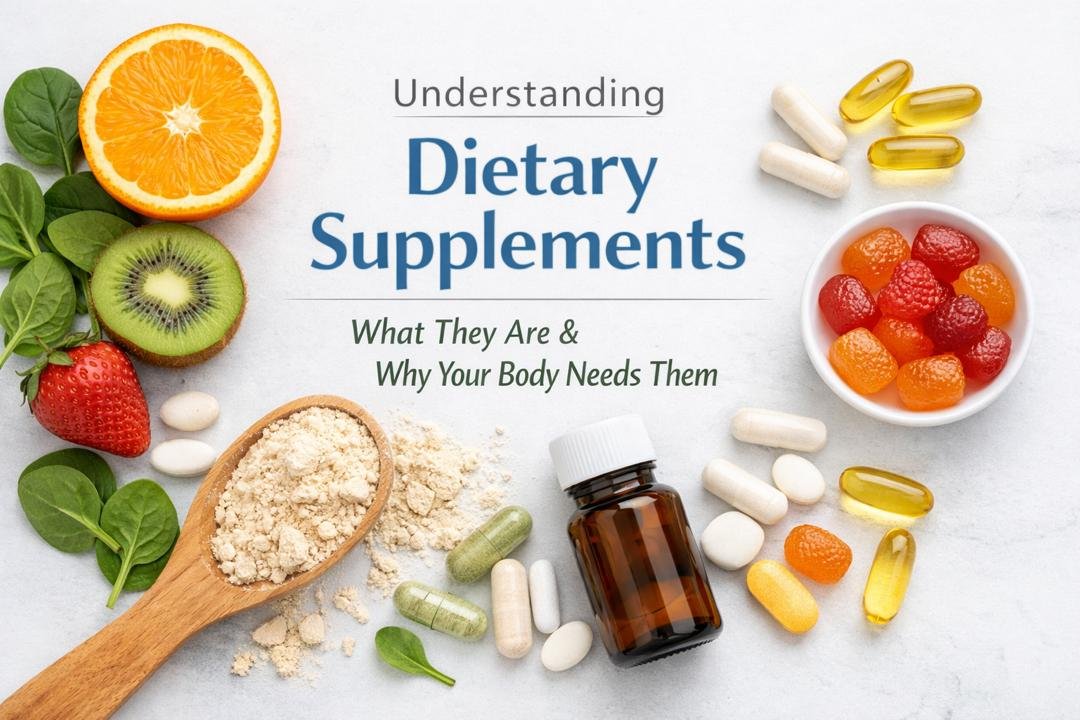 Understanding dietary supplements including vitamins, minerals, and protein powders for better health