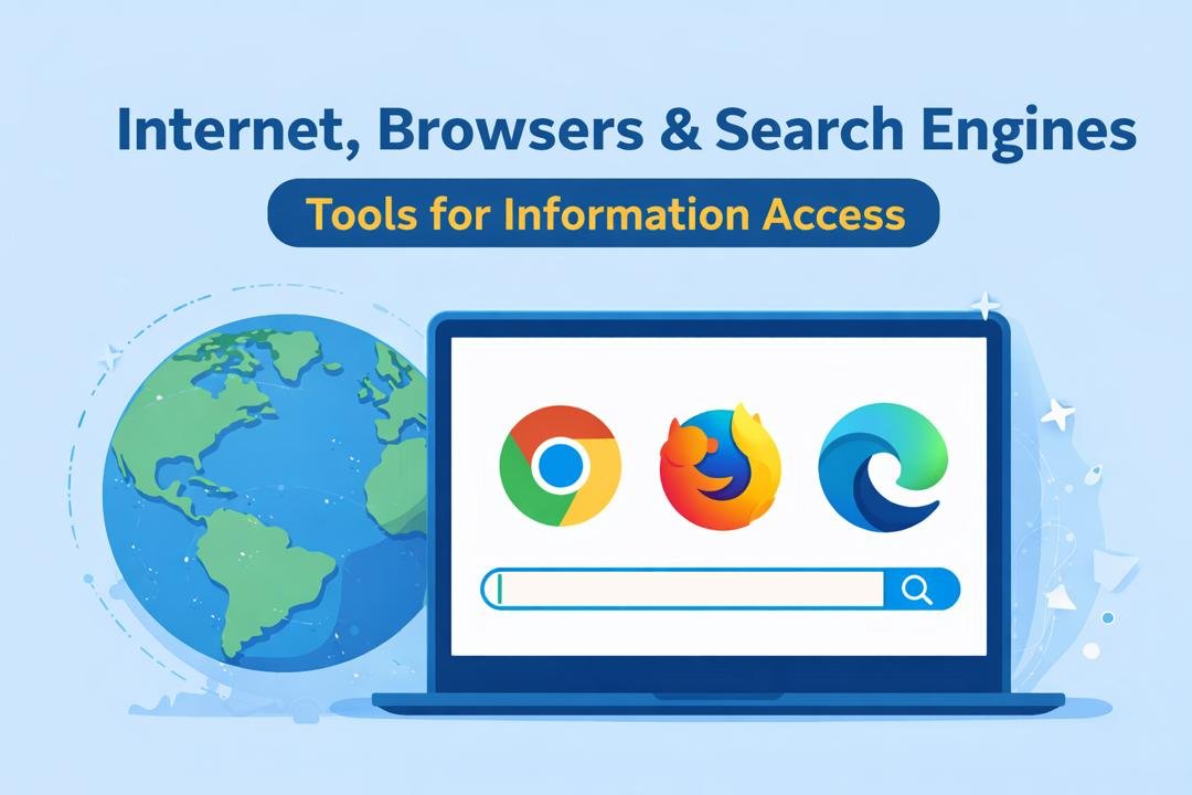 Internet, Browsers, and Search Engines as tools for information access