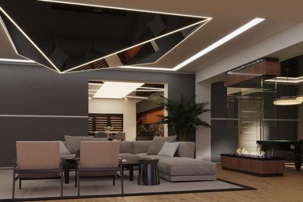 Stretch Ceilings Fresh Uses for Modern Spaces