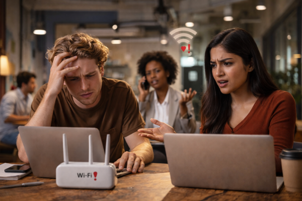 Key Challenges of Using Broadband in Co-Working Spaces