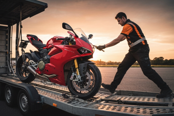 Why Professional Motorcycle Transport Matters for Riders