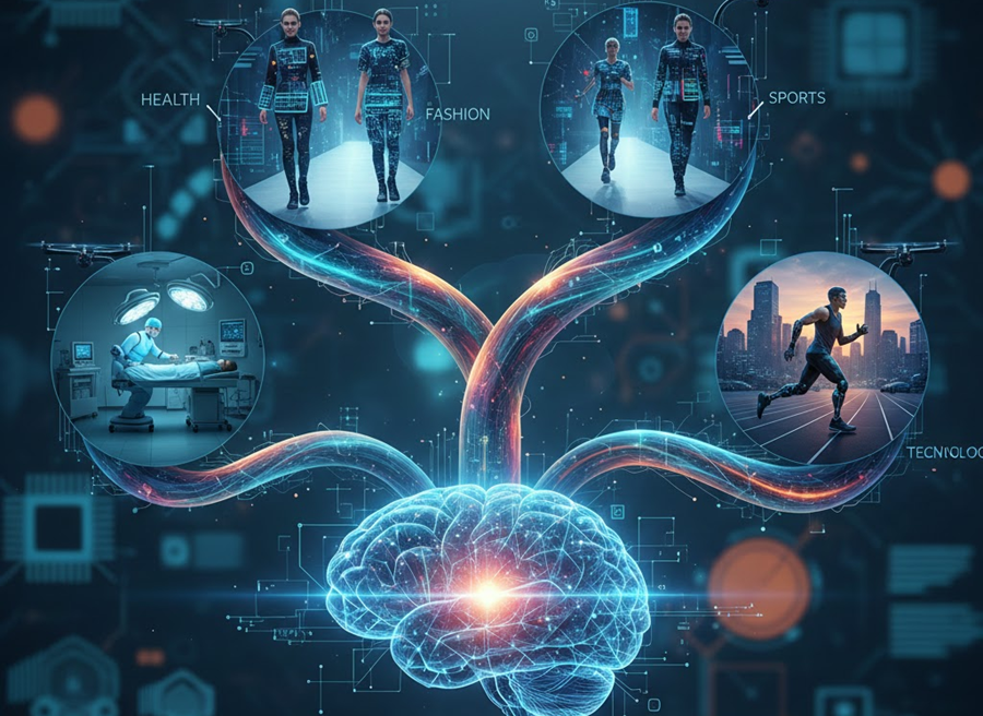 Best AI Trends Connecting Technology, Health, Fashion, and Sports